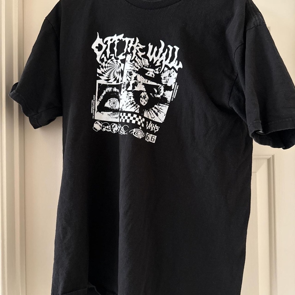 Vans Mens Black Graphic T-Shirt